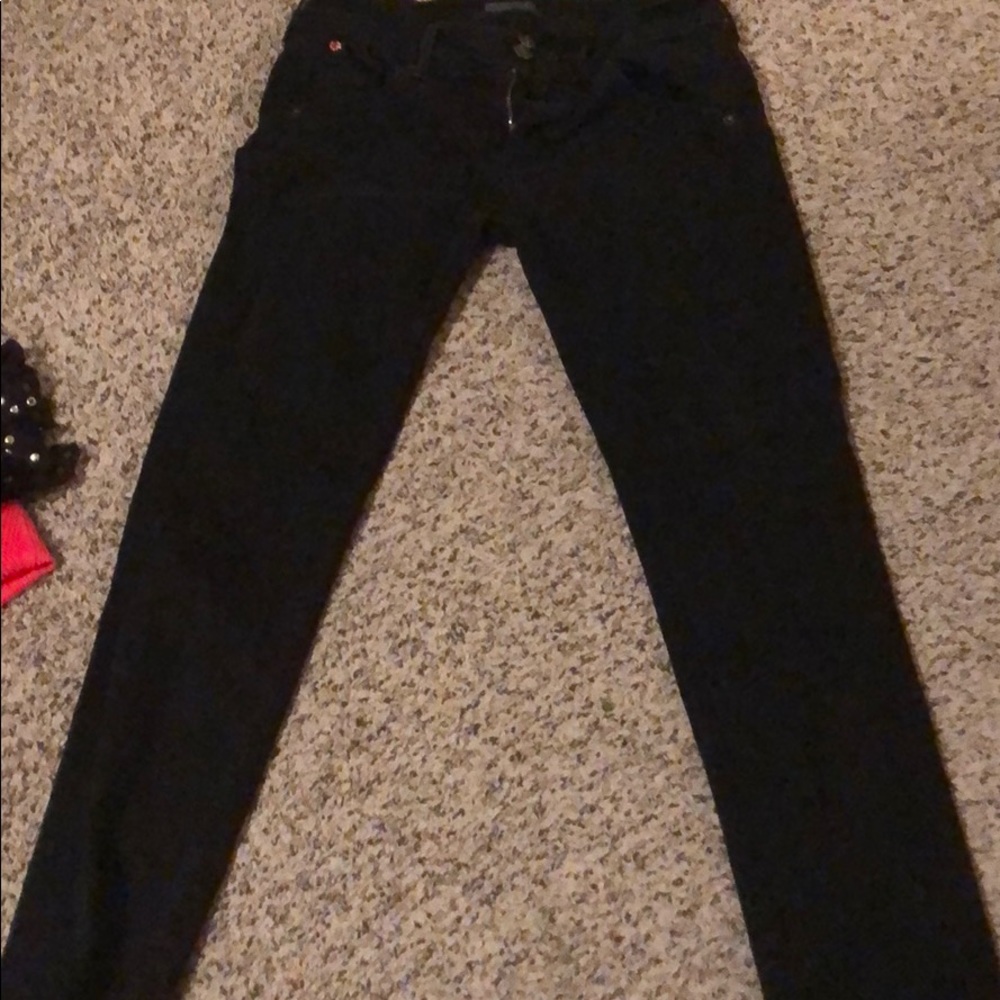 Hudson Collin pocketed black jeans